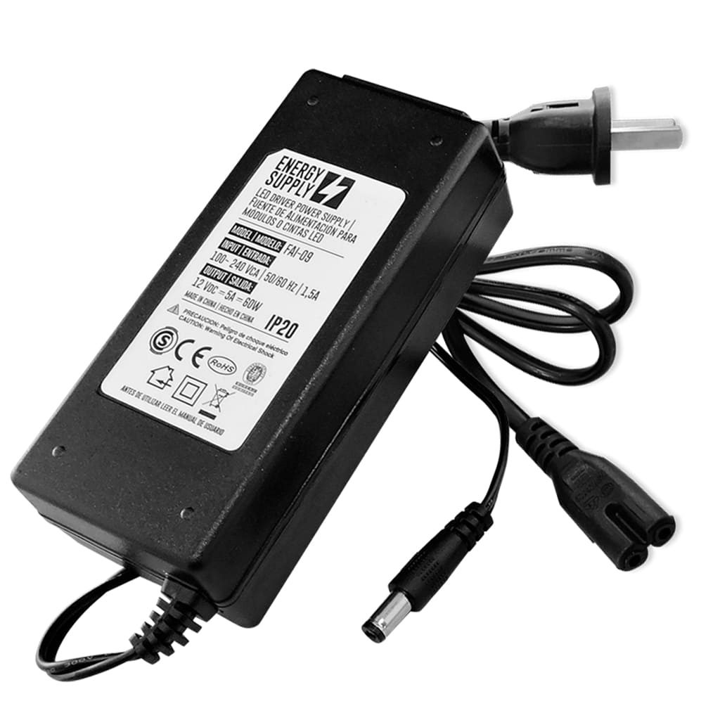 Fuente de alimentación Switching 12V 5A – Tecmap